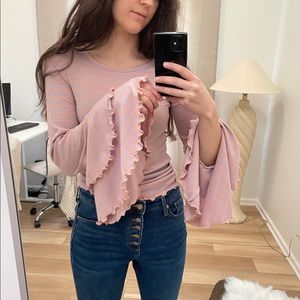 free people too pink and orange stripes